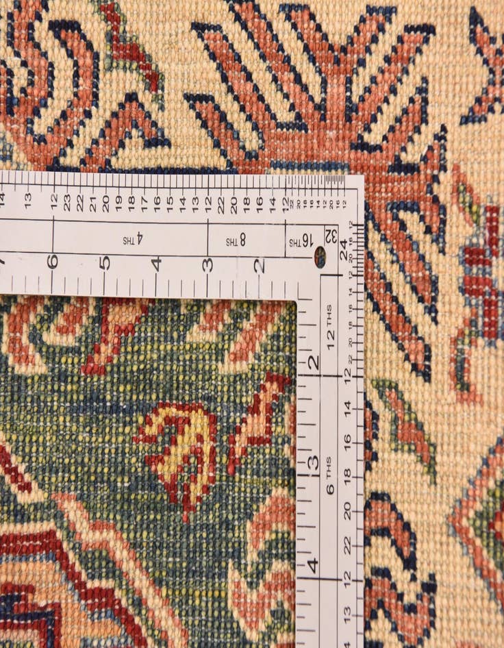 Detail image of  5' 6 x 8'  Hand Knotted Kazak Oriental Rug