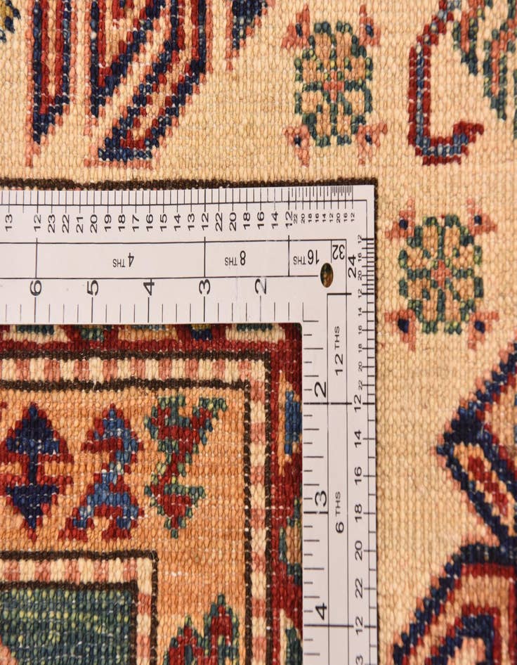 Detail image of  5' 9 x 7' 11  Hand Knotted Kazak Oriental Rug