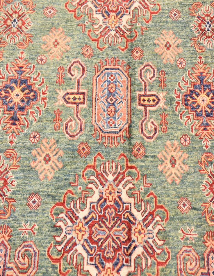 Detail image of  5' 9 x 7' 11  Hand Knotted Kazak Oriental Rug