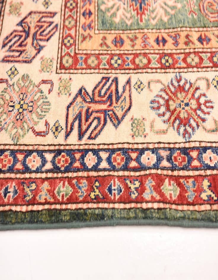 Detail image of  5' 9 x 7' 11  Hand Knotted Kazak Oriental Rug