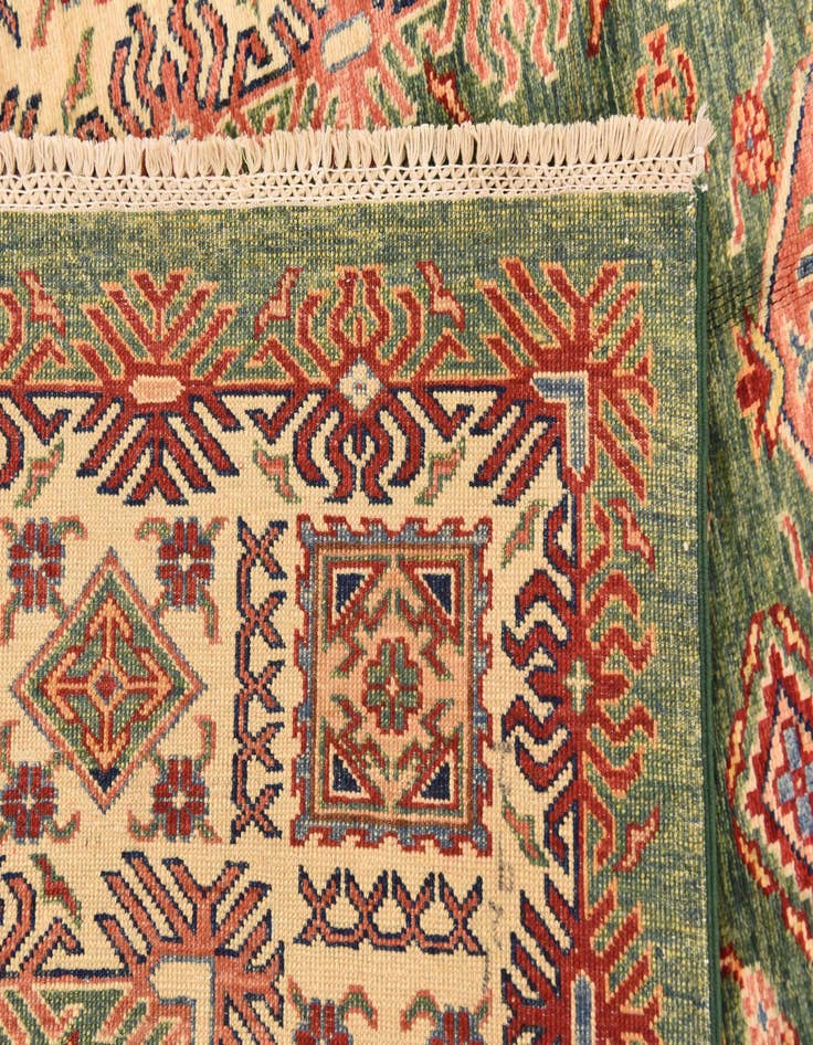 Detail image of  5' 8 x 7' 10  Hand Knotted Kazak Oriental Rug