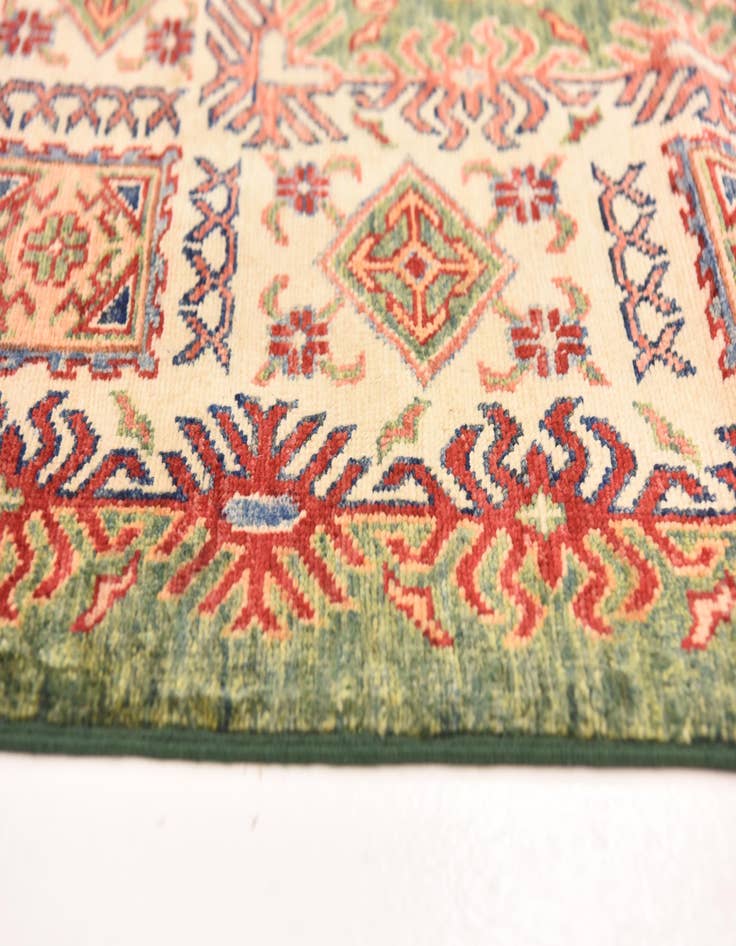 Detail image of  5' 8 x 7' 10  Hand Knotted Kazak Oriental Rug