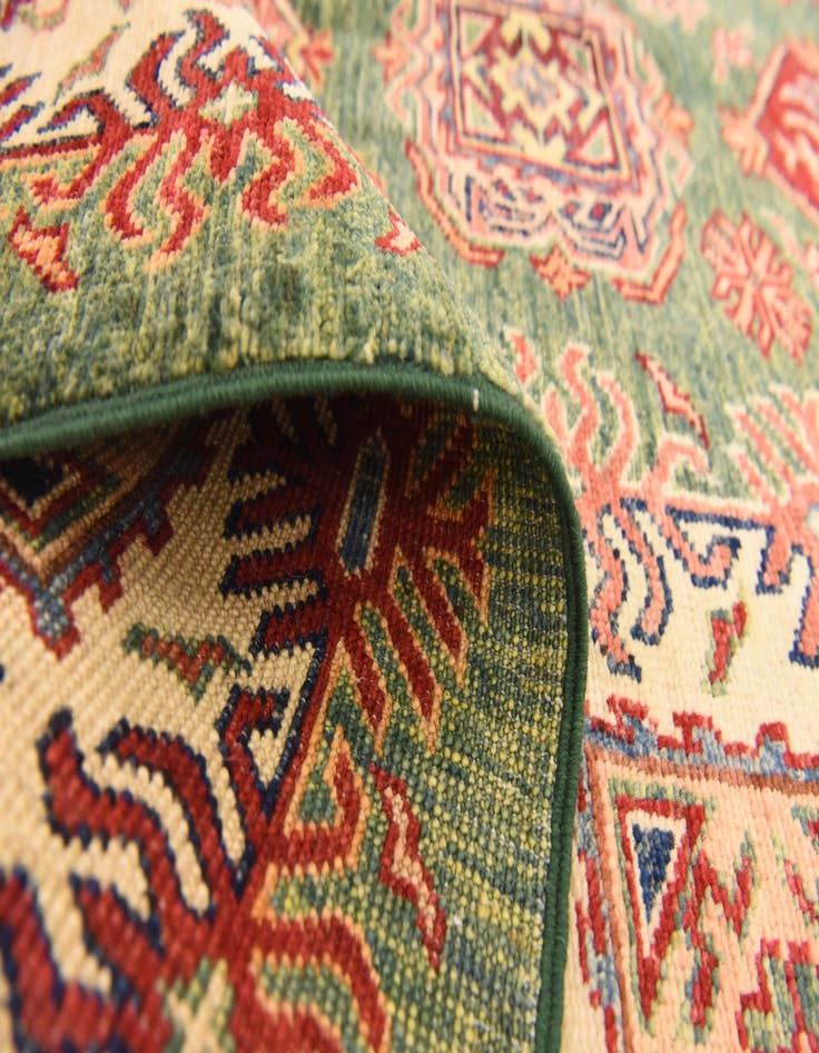 Detail image of  5' 8 x 7' 10  Hand Knotted Kazak Oriental Rug