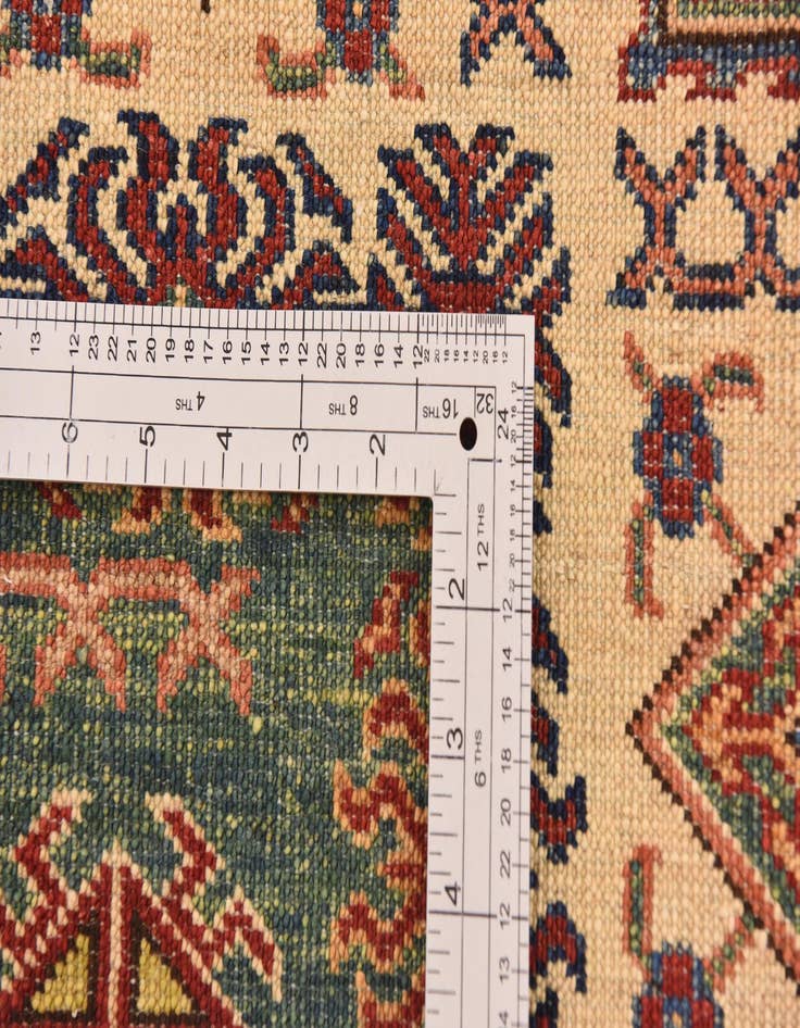 Detail image of  3' 3 x 4' 10  Hand Knotted Kazak Oriental Rug