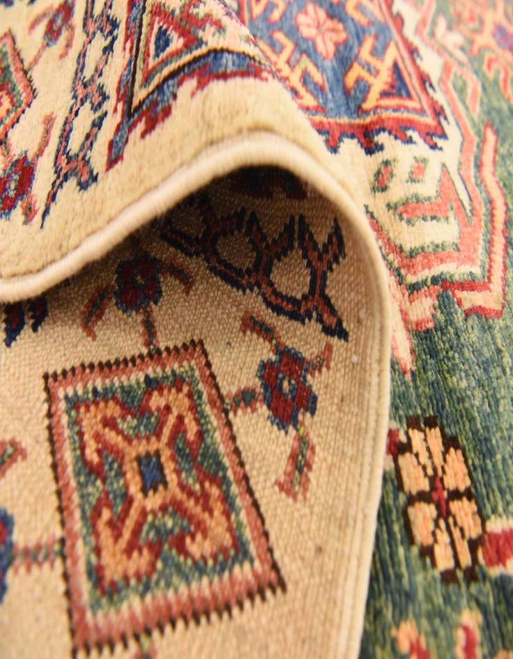 Detail image of  3' 3 x 4' 10  Hand Knotted Kazak Oriental Rug