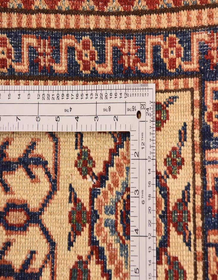 Detail image of  6' 8 x 9' 5  Hand Knotted Kazak Oriental Rug