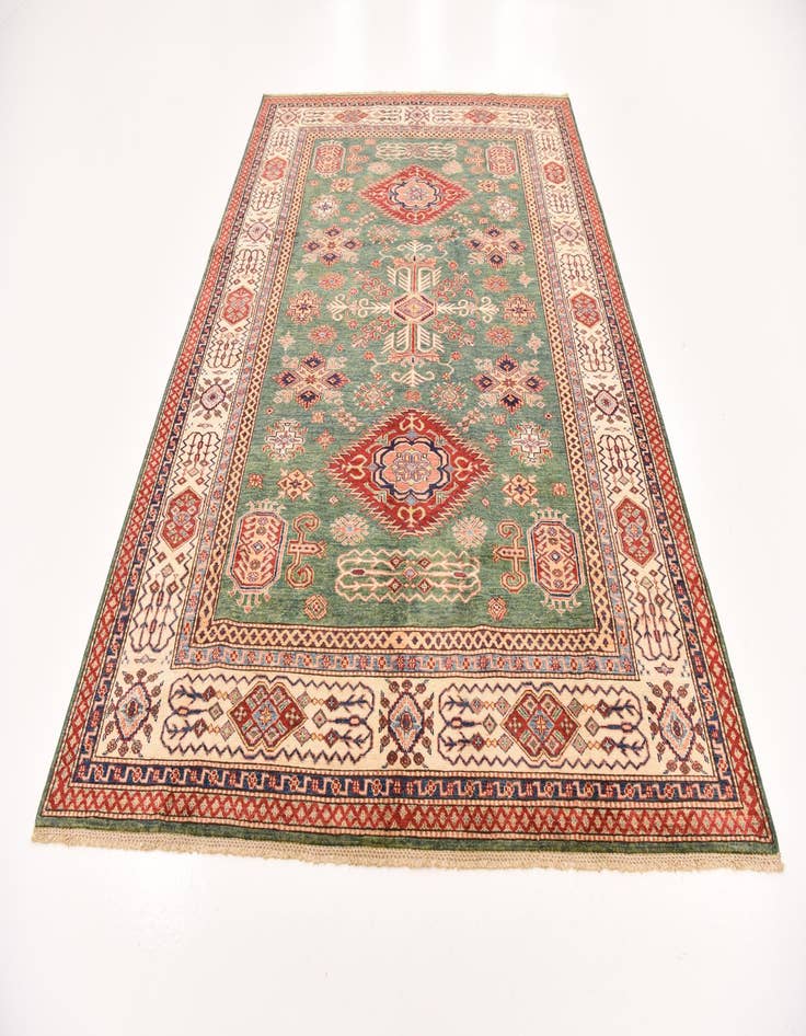 Detail image of  6' 8 x 9' 5  Hand Knotted Kazak Oriental Rug