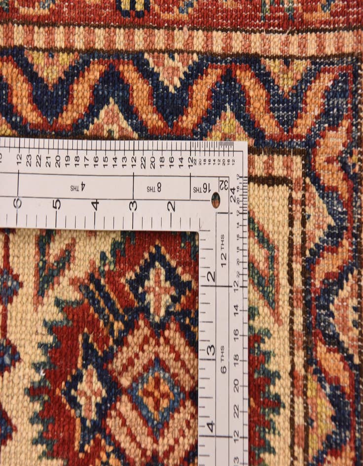 Detail image of  6' 6 x 9' 5  Hand Knotted Kazak Oriental Rug