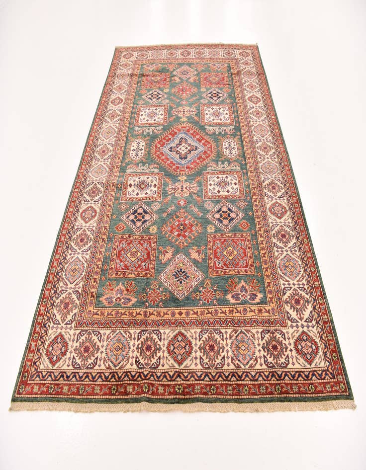 Detail image of  6' 6 x 9' 5  Hand Knotted Kazak Oriental Rug