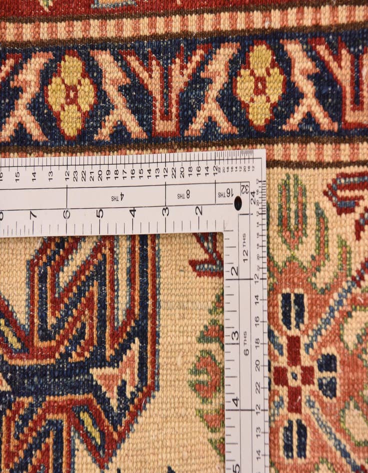 Detail image of  6' 8 x 9' 6  Hand Knotted Kazak Oriental Rug