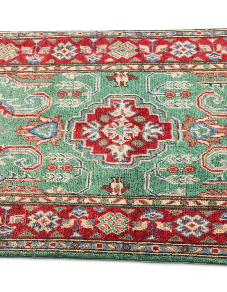 Detail image of  2' 7 x 4' 1  Hand Knotted Kazak Rug