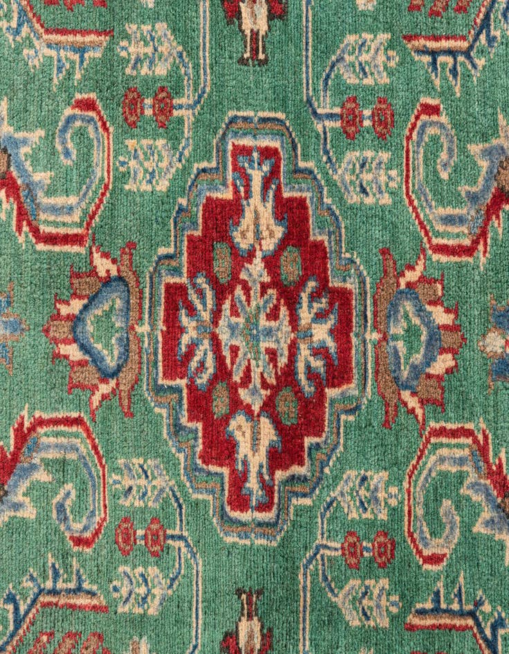 Detail image of  2' 7 x 4' 1  Hand Knotted Kazak Rug