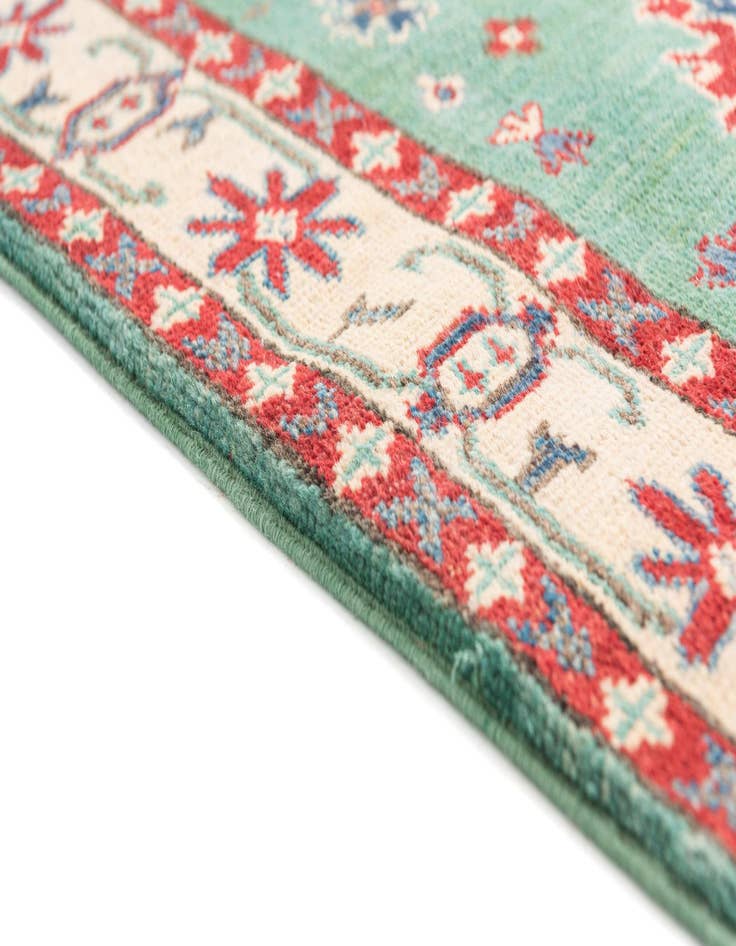 Detail image of  2' 10 x 4' 2  Hand Knotted Kazak Rug