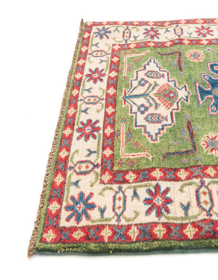 Detail image of  2' 8 x 4' 3  Hand Knotted Kazak Rug