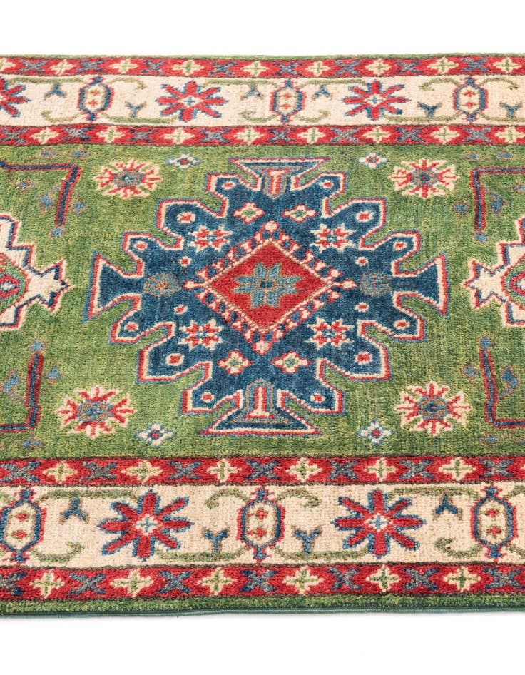 Detail image of  2' 8 x 4' 3  Hand Knotted Kazak Rug