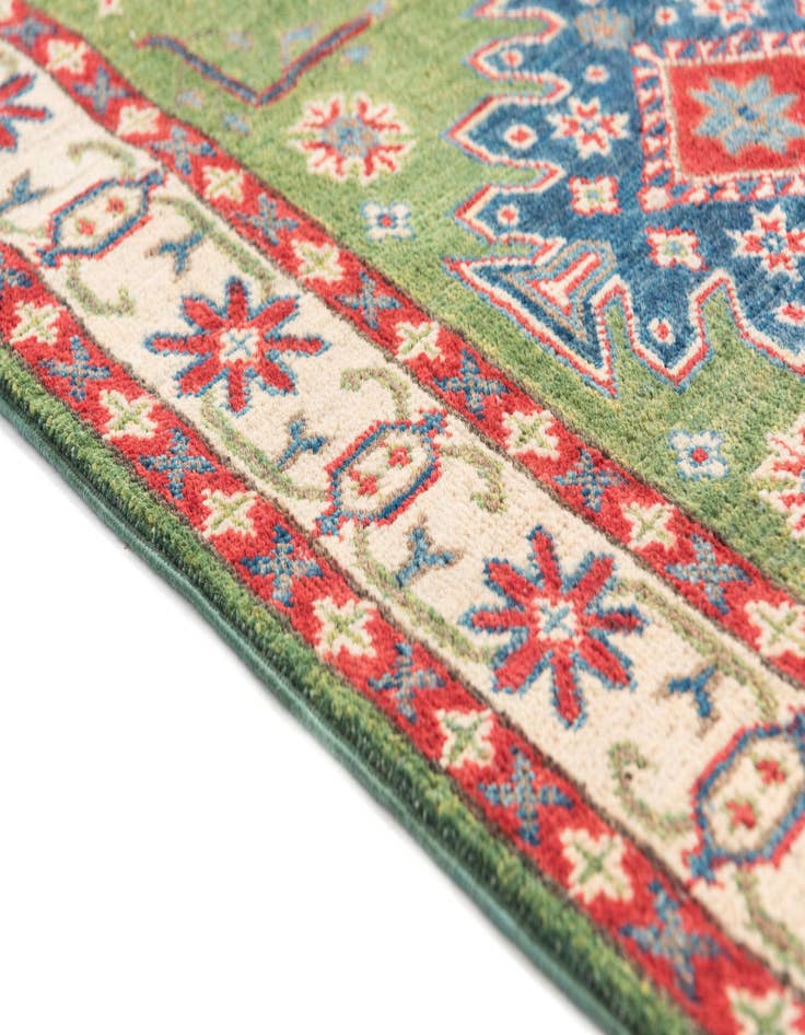 Detail image of  2' 8 x 4' 3  Hand Knotted Kazak Rug