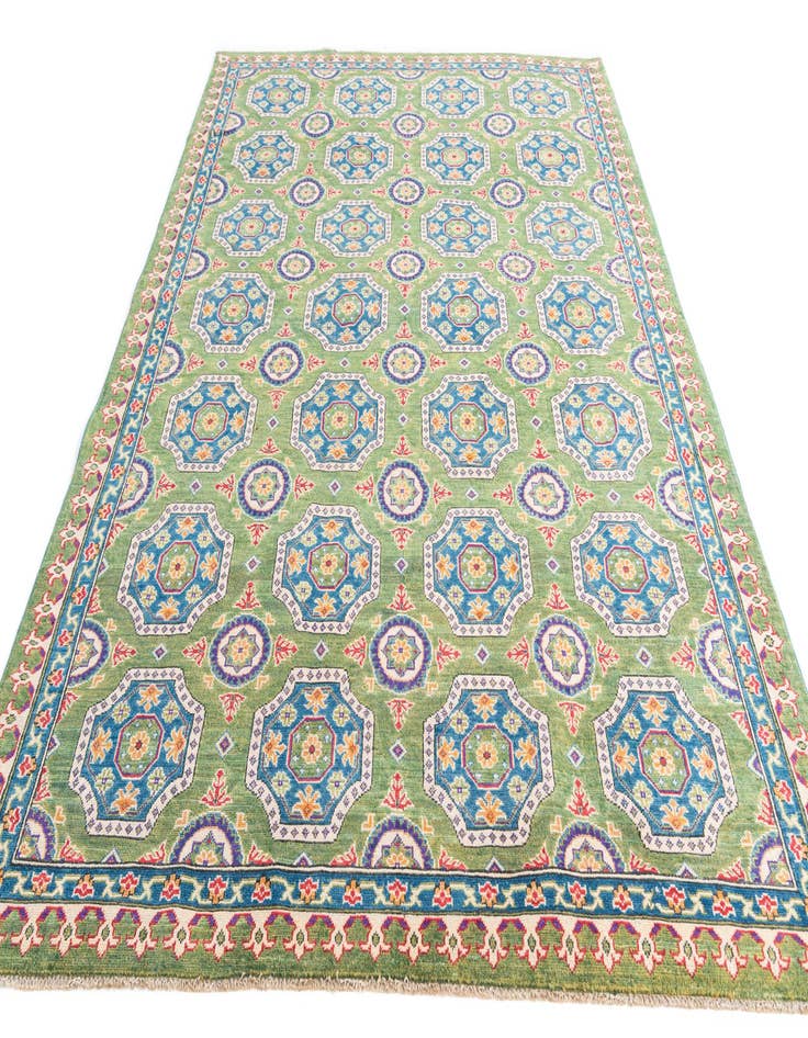 Detail image of  6' 8 x 9' 10  Hand Knotted Kazak Rug