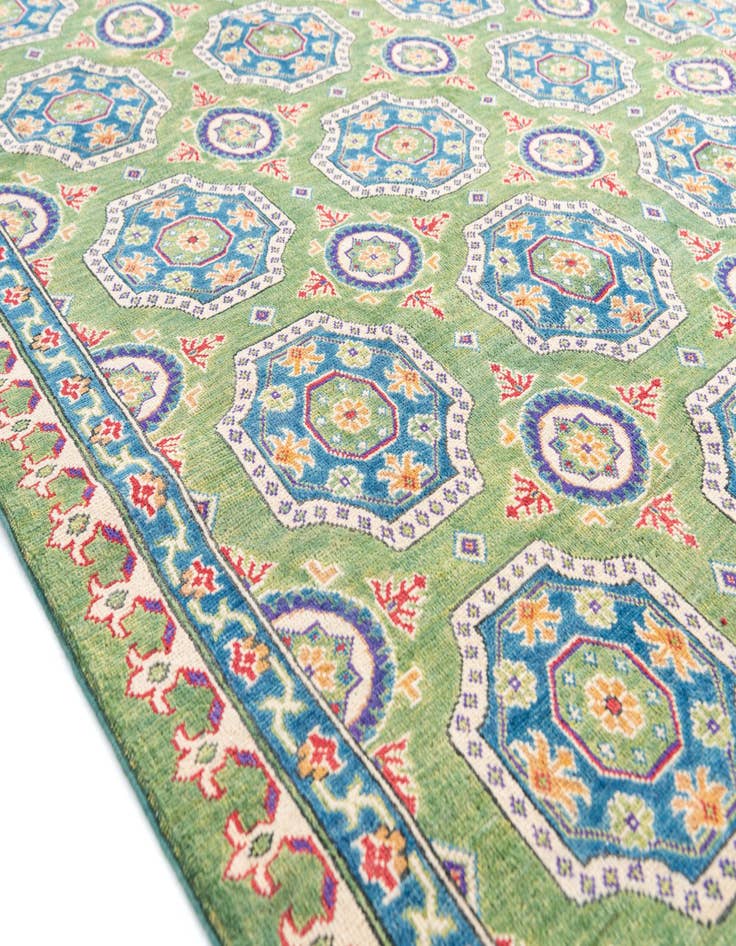 Detail image of  6' 8 x 9' 10  Hand Knotted Kazak Rug