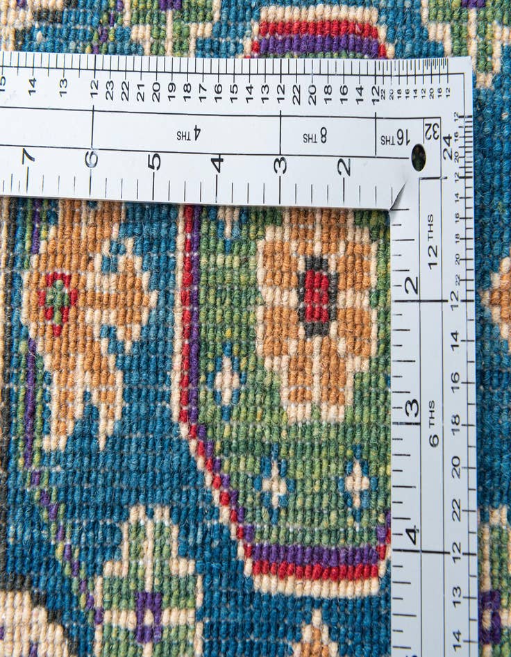 Detail image of  6' 8 x 9' 10  Hand Knotted Kazak Rug