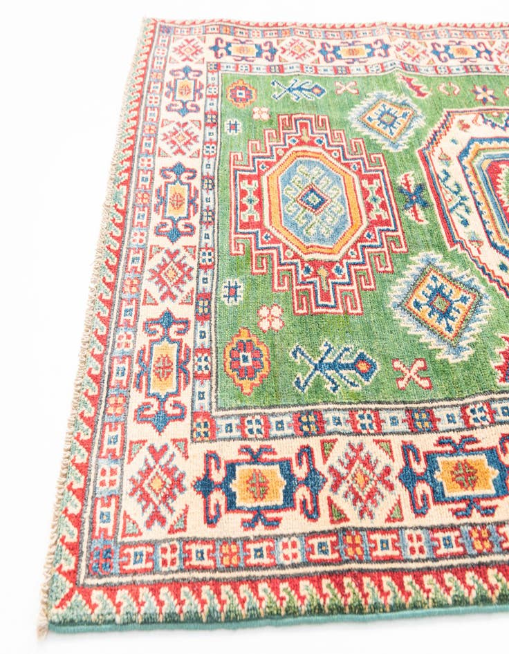 Detail image of  3' 3 x 5' 1  Hand Knotted Kazak Rug