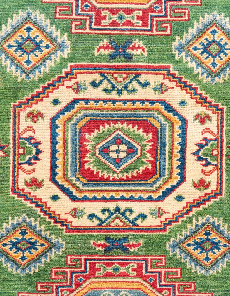 Detail image of  3' 3 x 5' 1  Hand Knotted Kazak Rug