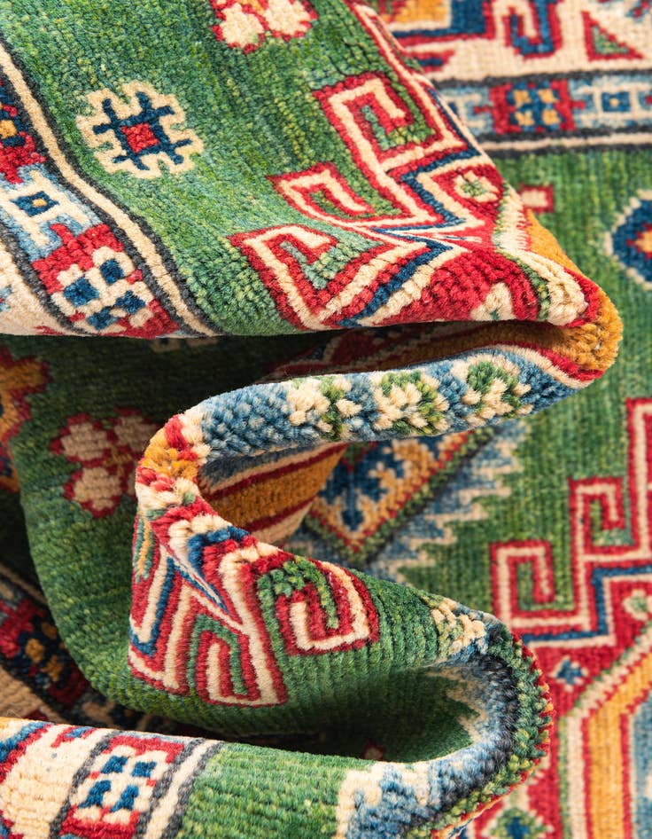 Detail image of  3' 3 x 5' 1  Hand Knotted Kazak Rug