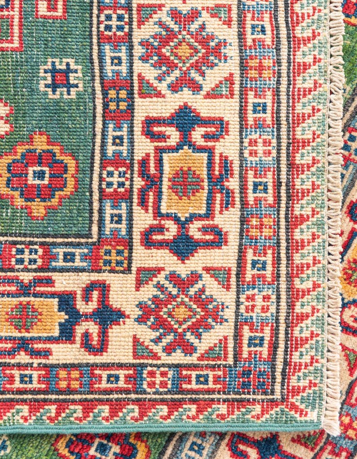 Detail image of  3' 3 x 5' 1  Hand Knotted Kazak Rug