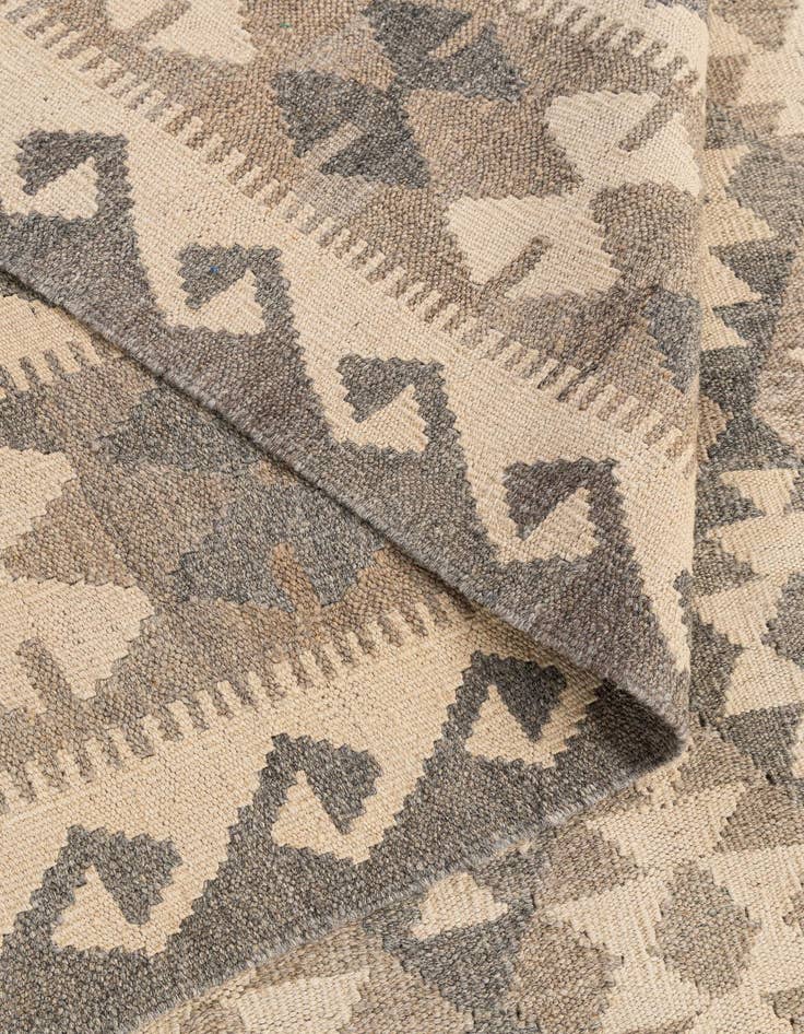 Detail image of  7' x 9' 9  Hand Woven Kilim Maymana Wool Rug