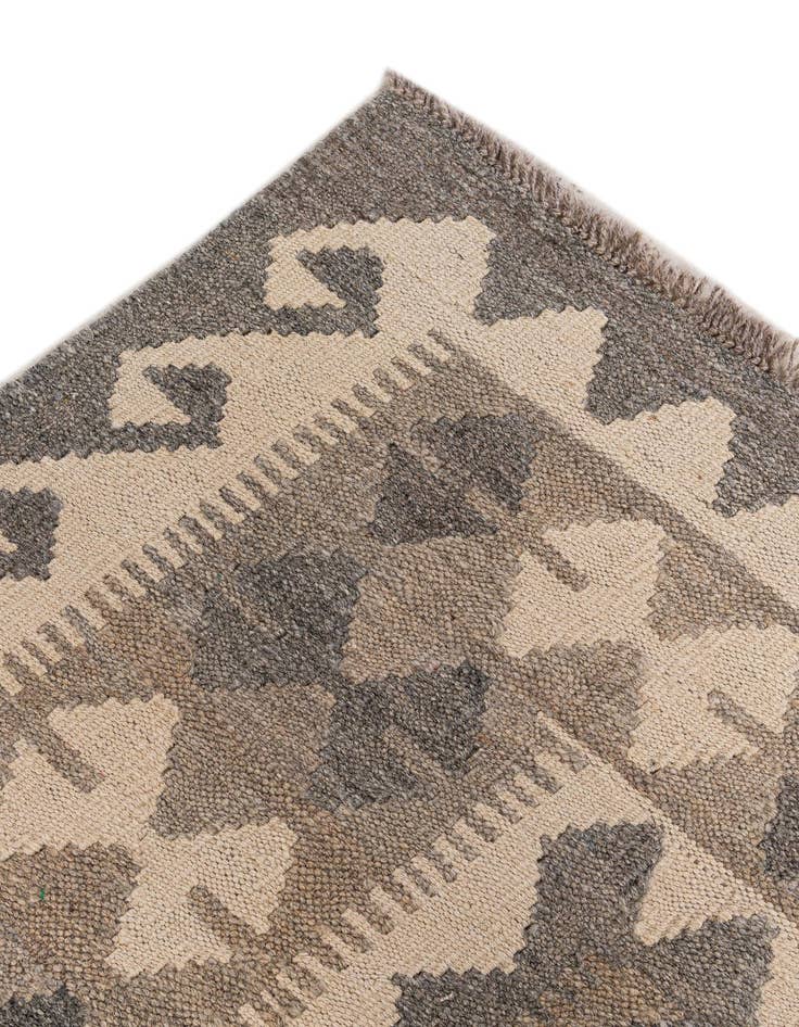 Detail image of  7' x 9' 9  Hand Woven Kilim Maymana Wool Rug