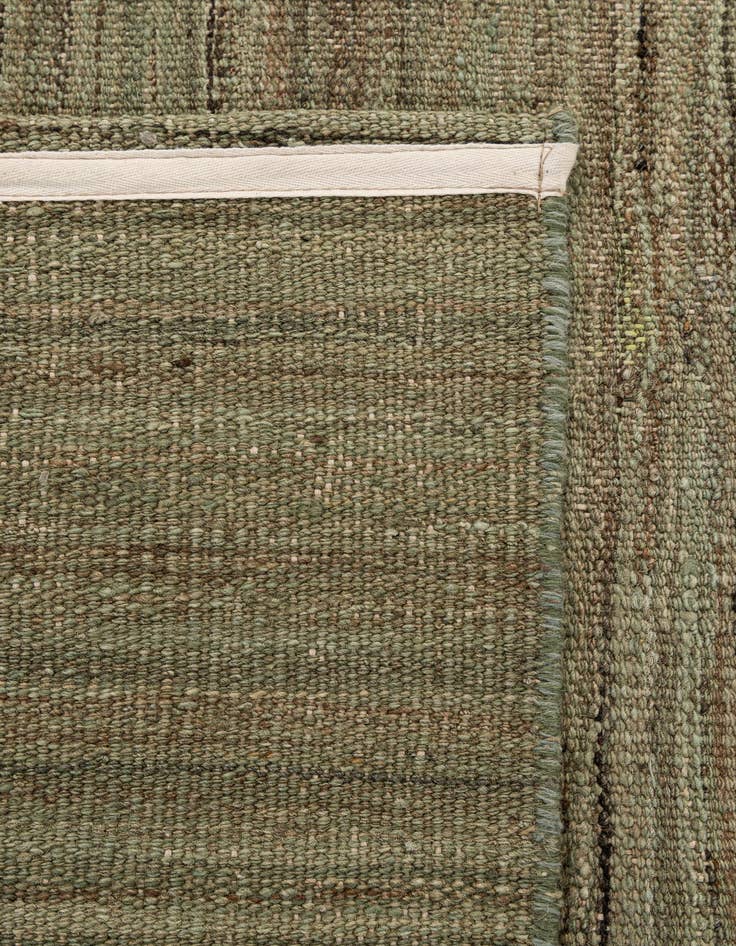 Detail image of  6' 4 x 9' 1  Hand Woven Kilim Modern Wool Rug