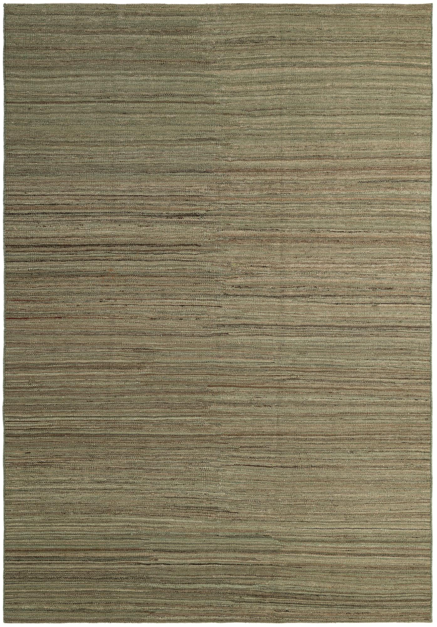  6' 4 x 9' 1  Hand Woven Kilim Modern Wool Rug