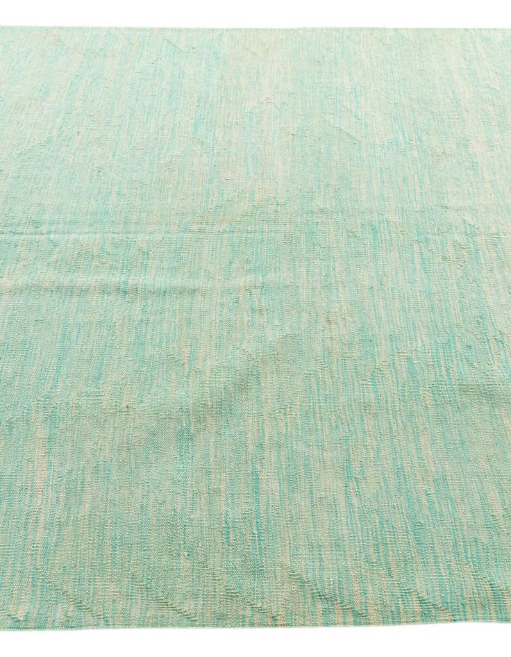 Detail image of  5' 8 x 8' 3  Hand Woven Kilim Modern Wool Rug