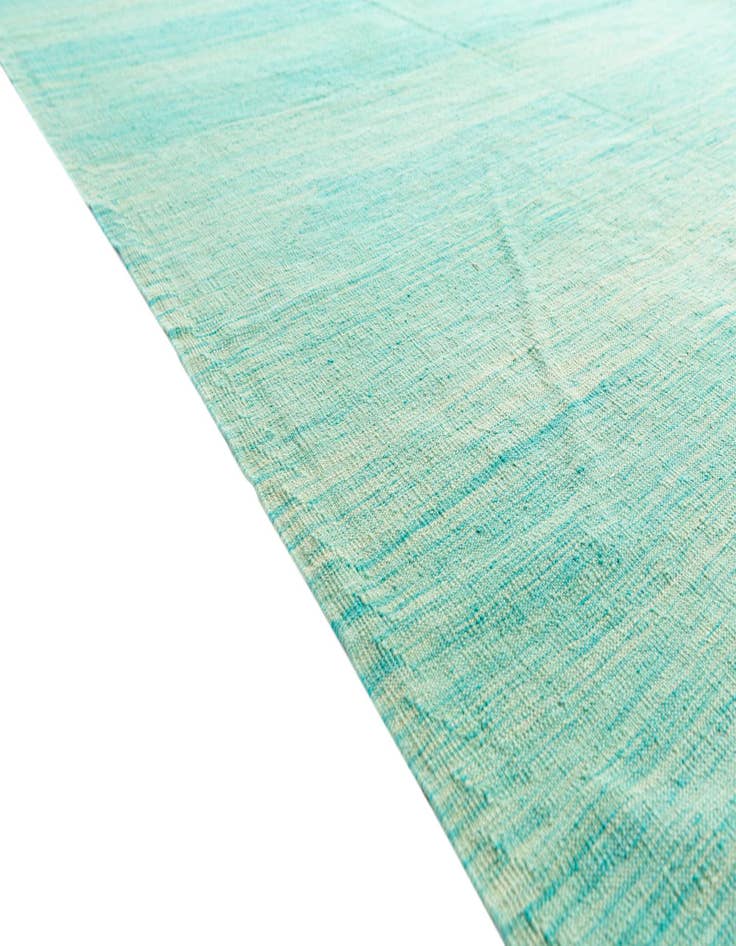 Detail image of  6' 7 x 10' 2  Hand Woven Kilim Modern Wool Rug