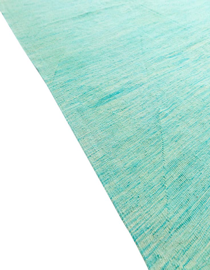 Detail image of  6' 7 x 9' 2  Hand Woven Kilim Modern Wool Rug