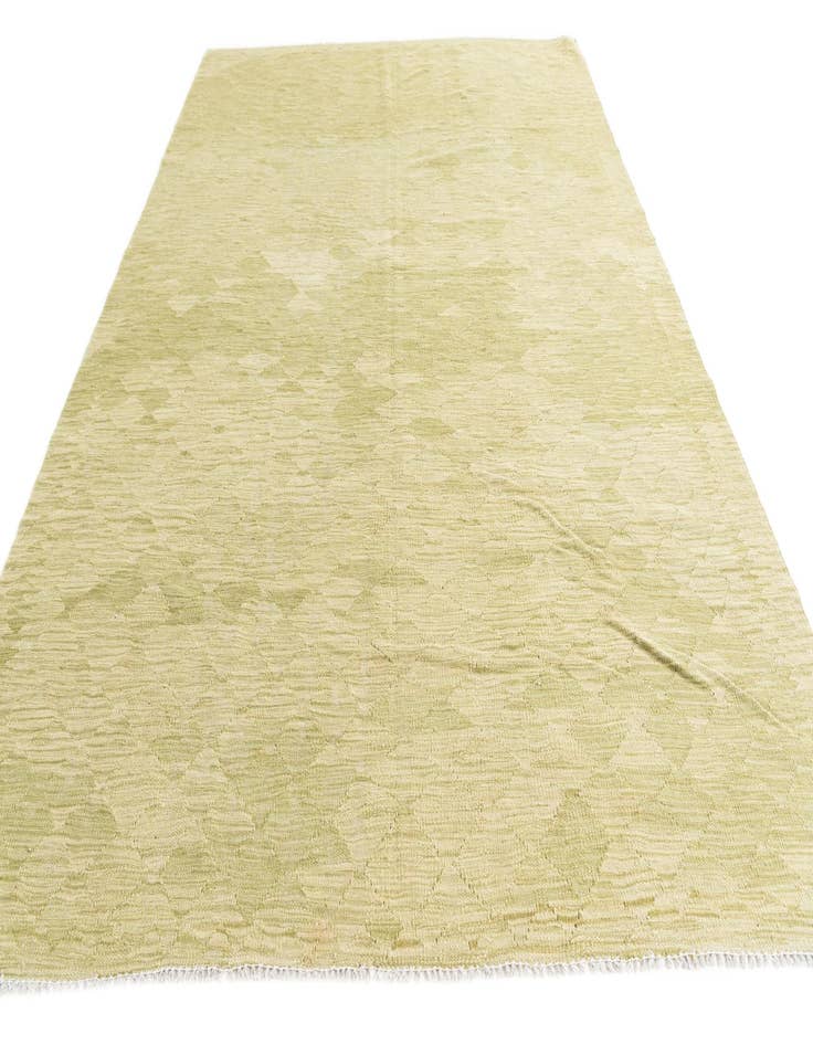 Detail image of  6' 7 x 9' 8  Hand Woven Kilim Modern Wool Rug