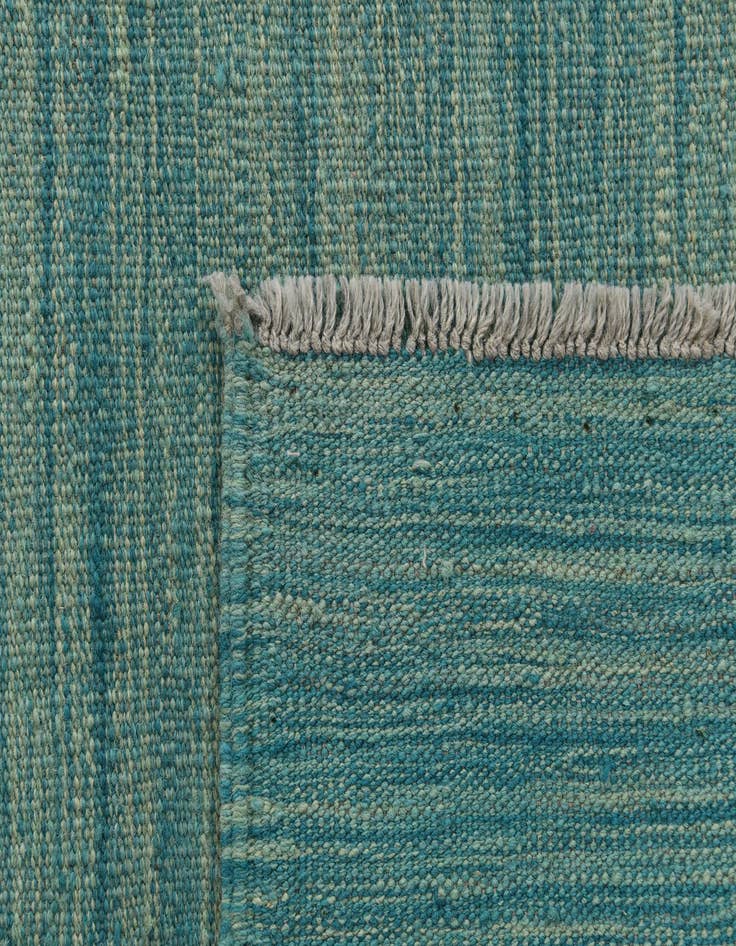Detail image of  5' 7 x 8'  Hand Woven Kilim Modern Wool Rug