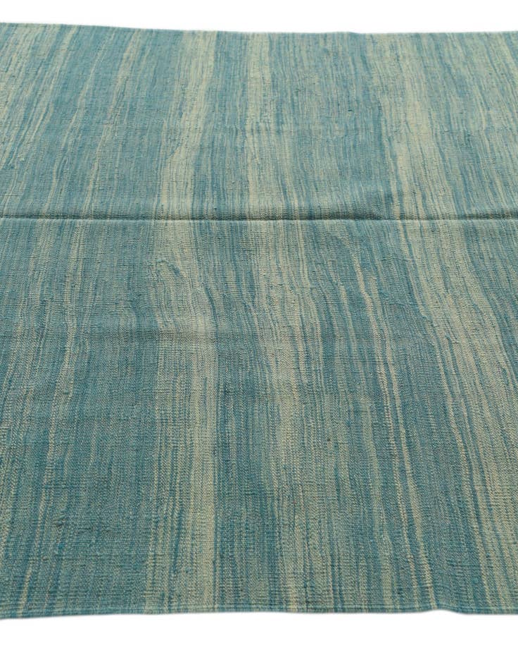 Detail image of  5' 8 x 8'  Hand Woven Kilim Modern Wool Rug