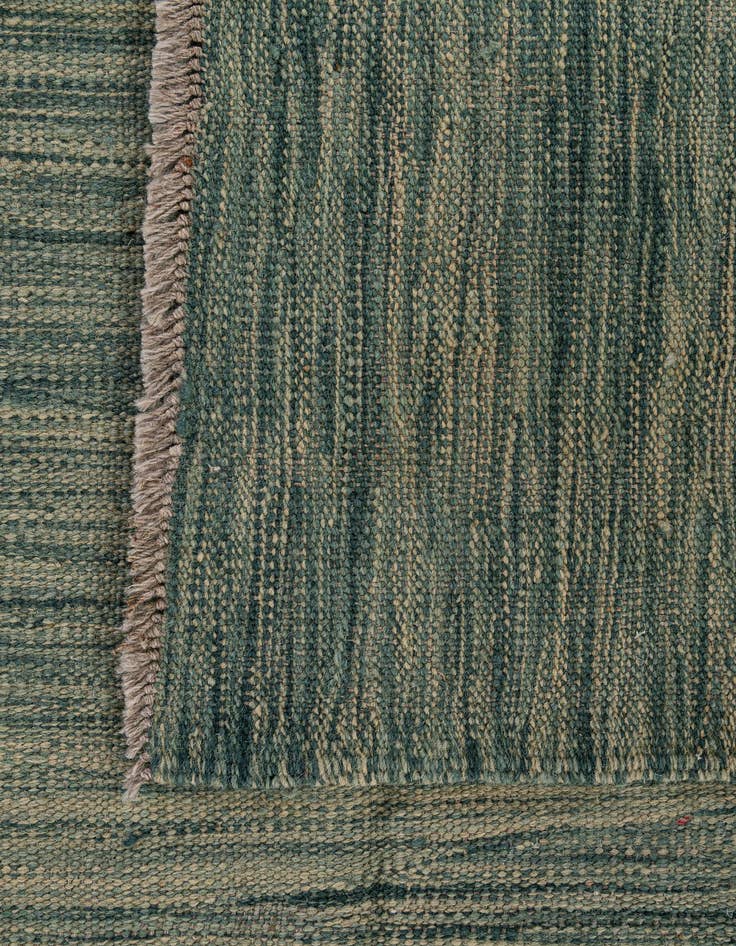 Detail image of  4' 9 x 6' 6  Hand Woven Kilim Modern Wool Rug