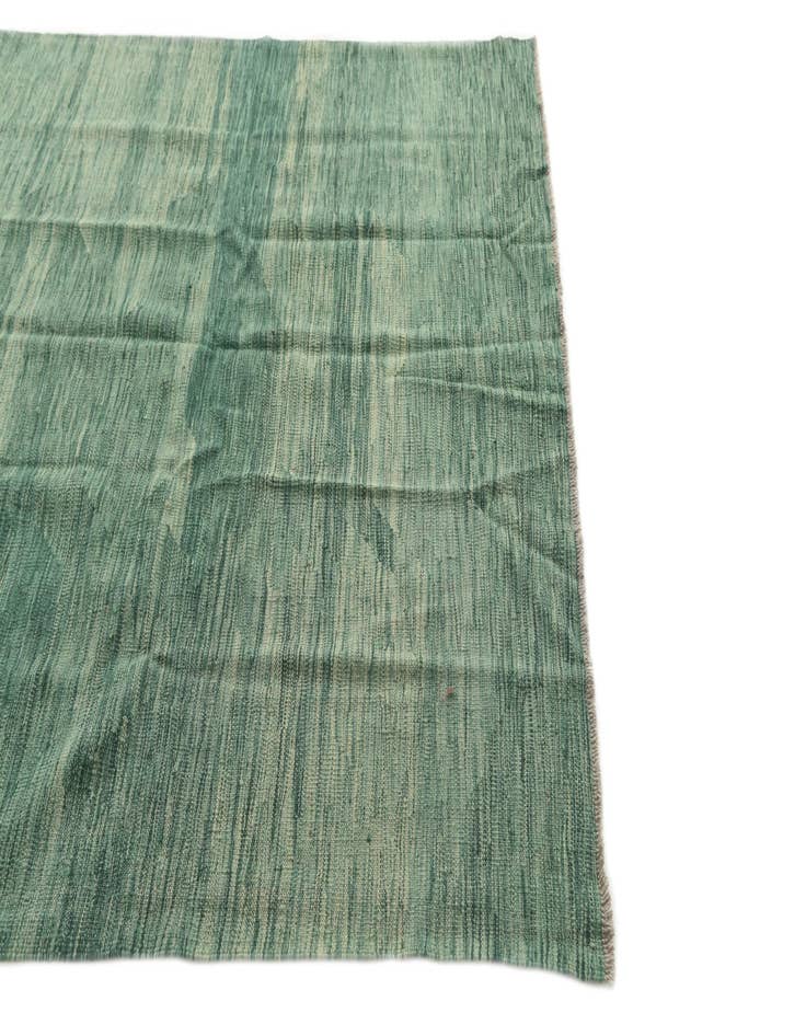 Detail image of  5' 8 x 7' 9  Hand Woven Kilim Modern Wool Rug