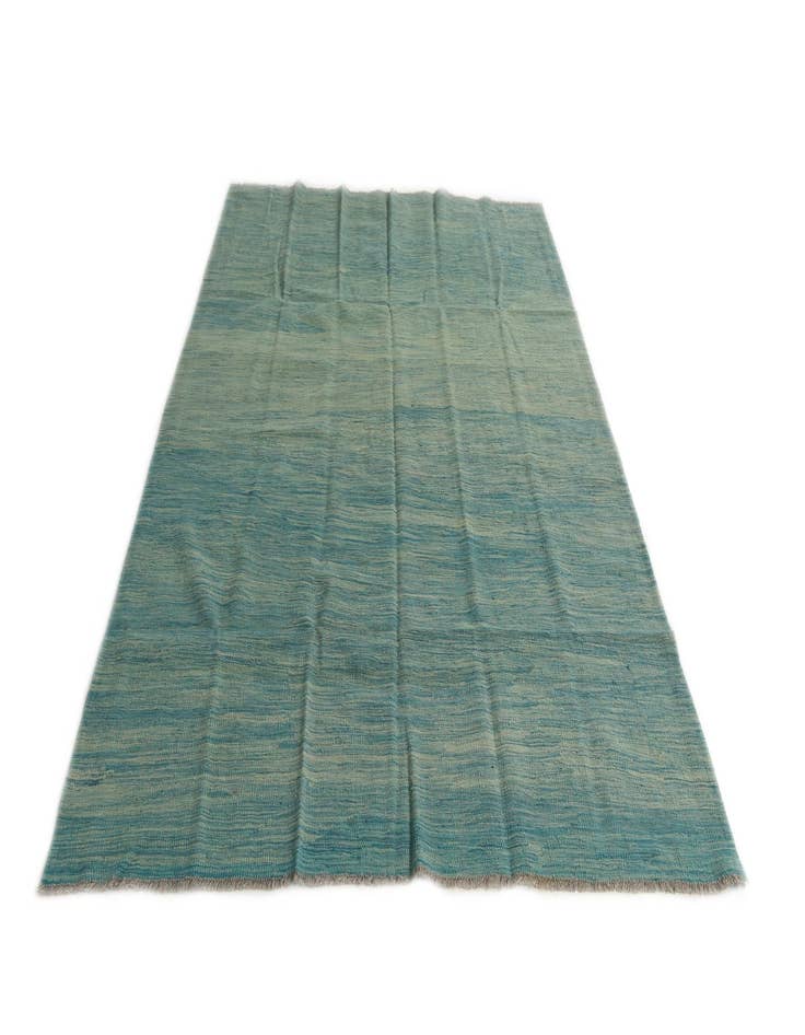 Detail image of  5' 7 x 7' 10  Hand Woven Kilim Modern Wool Rug