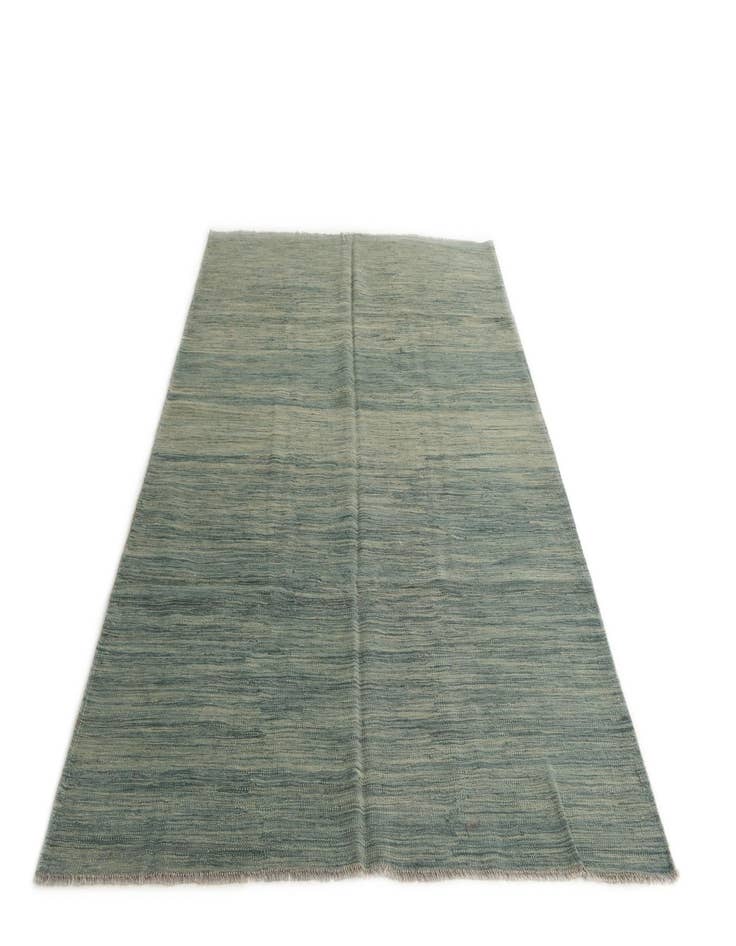 Detail image of  5' 5 x 8'  Hand Woven Kilim Modern Wool Rug