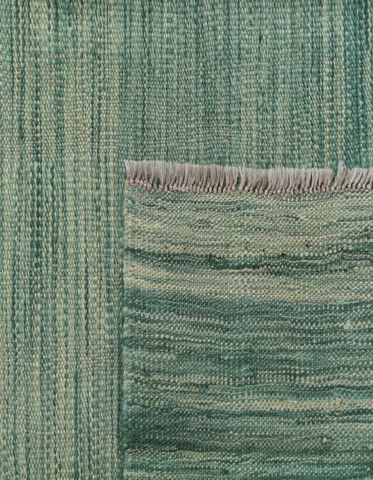 Detail image of  4' 9 x 6' 7  Hand Woven Kilim Modern Wool Rug