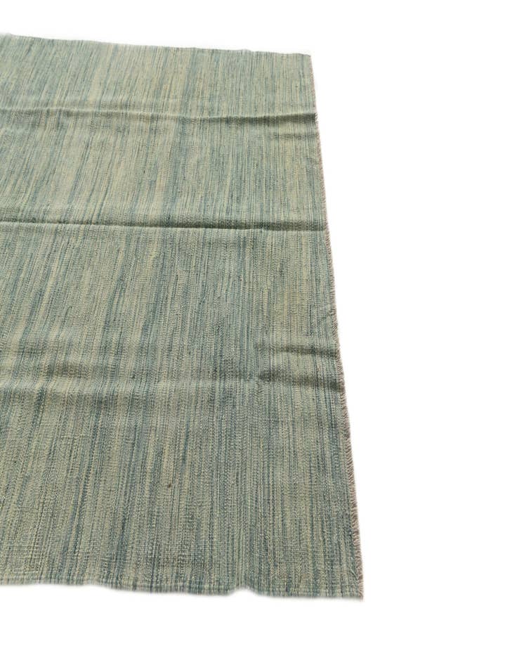 Detail image of  4' 10 x 6' 7  Hand Woven Kilim Modern Wool Rug