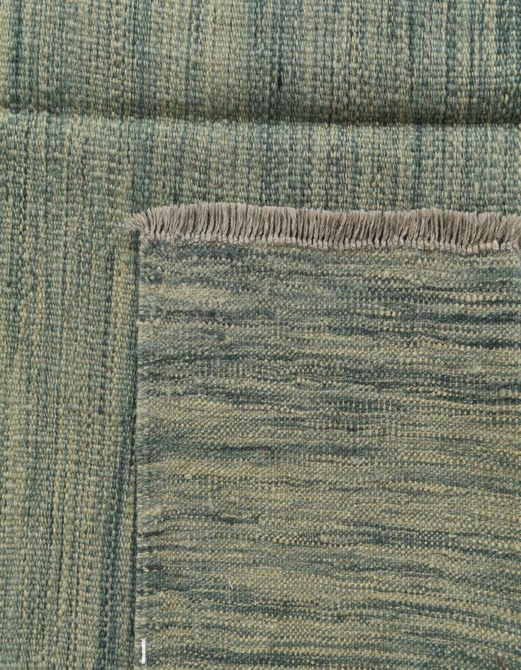 Detail image of  4' 10 x 6' 7  Hand Woven Kilim Modern Wool Rug