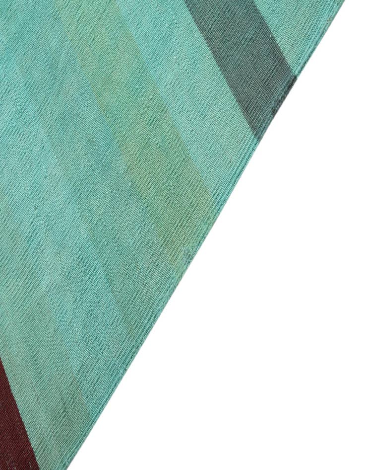 Detail image of  9' 8 x 13' 4  Hand Woven Kilim Modern Wool Rug