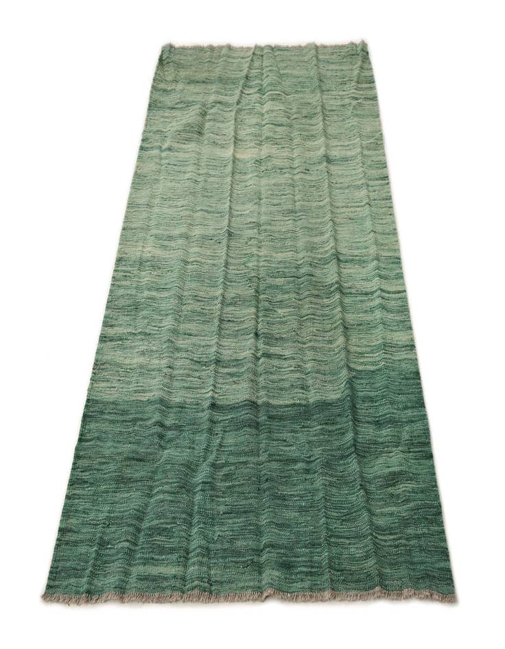 Detail image of  3' 9 x 6'  Hand Woven Kilim Modern Wool Rug