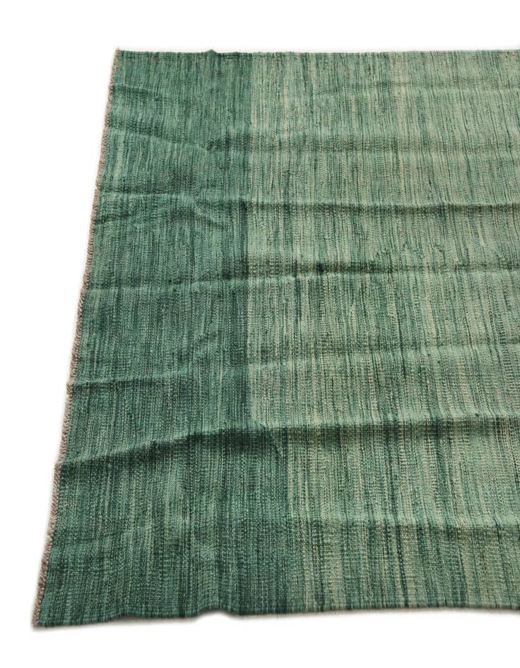 Detail image of  3' 9 x 6'  Hand Woven Kilim Modern Wool Rug