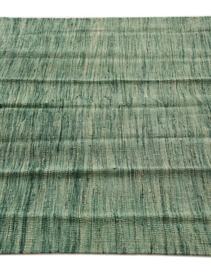 Detail image of  3' 9 x 6'  Hand Woven Kilim Modern Wool Rug