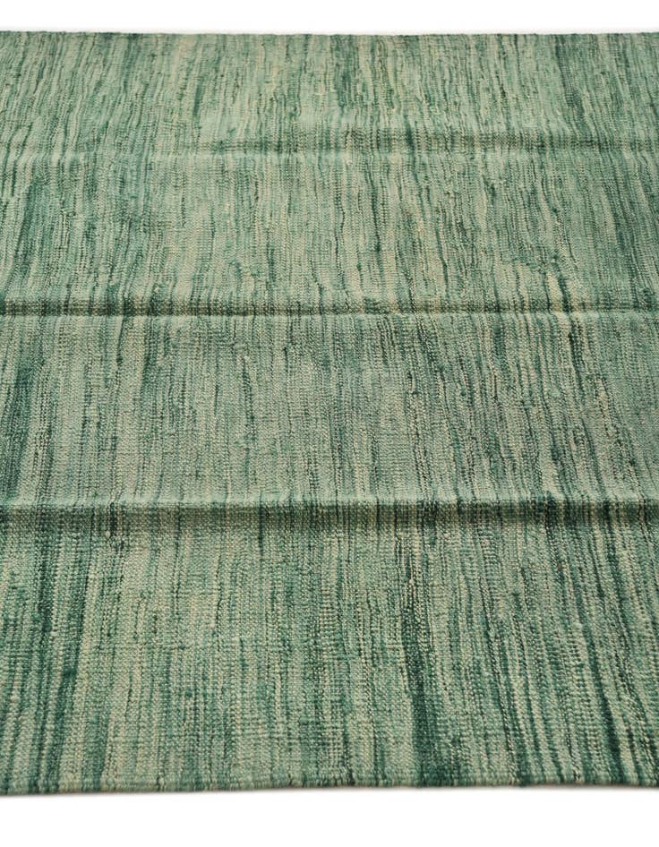 Detail image of  4' x 6'  Hand Woven Kilim Modern Wool Rug