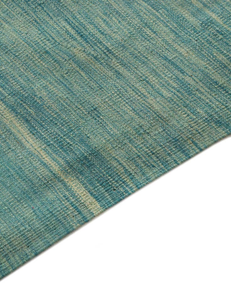 Detail image of  4' x 6'  Hand Woven Kilim Modern Wool Rug